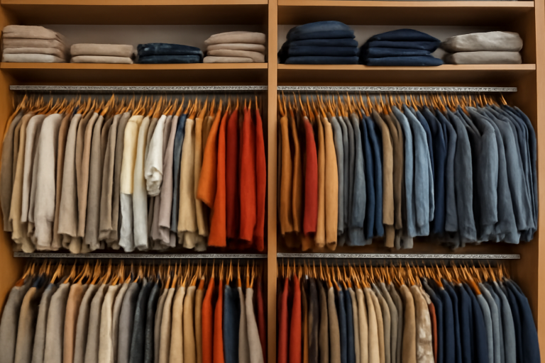 rayon vetements seconde main bien organises